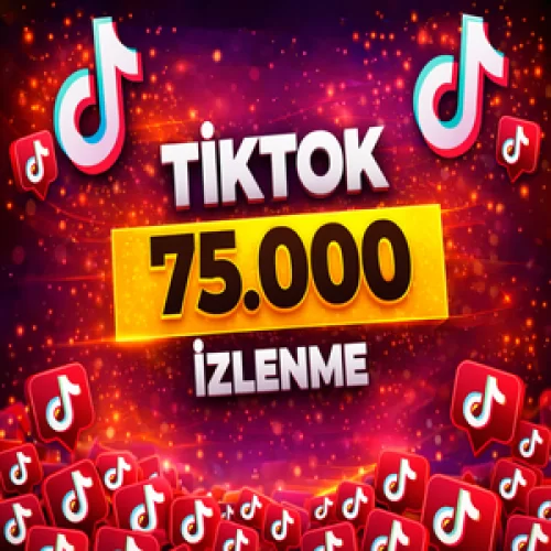  ⭐GARANTİLİ TİKTOK 75.000 İZLENME⭐